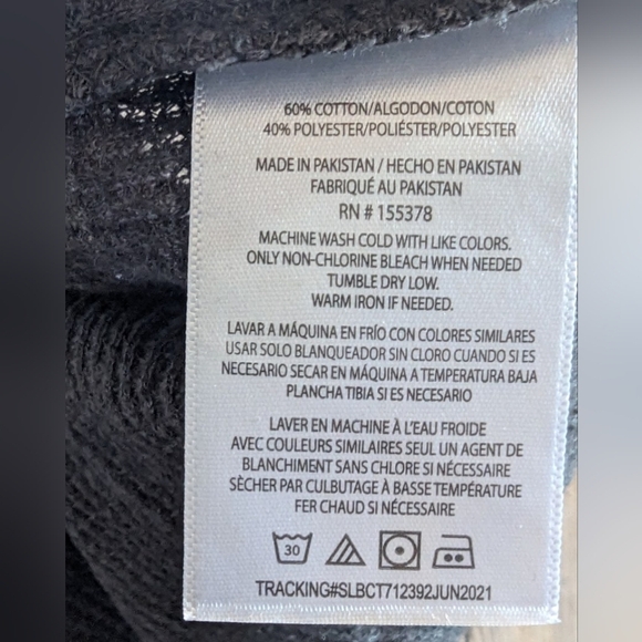 Isotoner thermal size 16 YOUTH gray. (SIZE IS MORE LIKE AN 8-10)see measurements - Picture 4 of 8